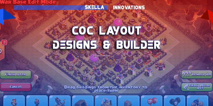Best Builder and Layout Designs for Clash of Clans War Defense