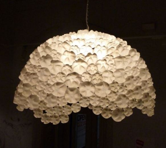 Chandelier Plastic bottles